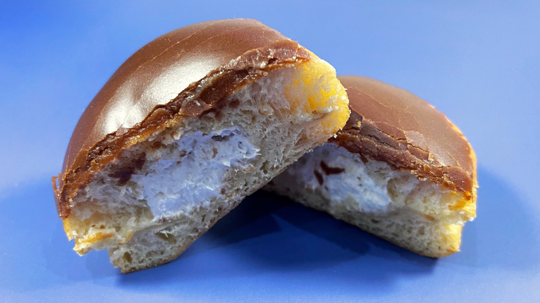 The chocolate covered, Kreme filled donut from Krispy Kreme