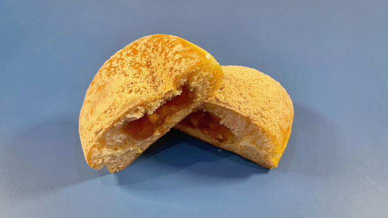 The cinnamon apple filled donut from Krispy Kreme