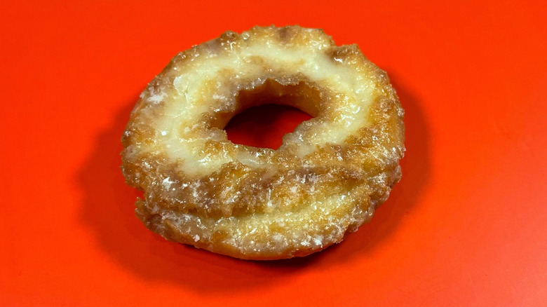 The original glazed cake donut from Krispy Kreme