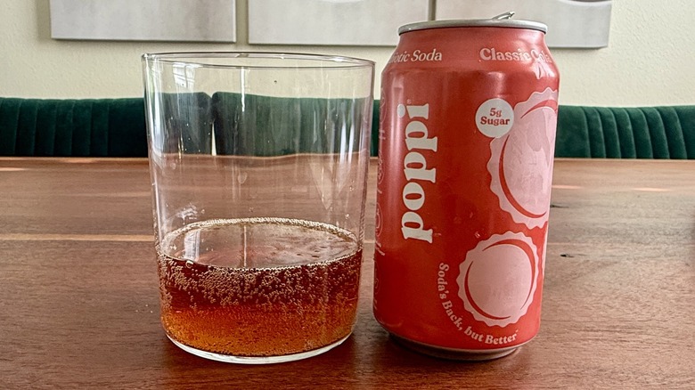 Can of Poppi Classic Cola