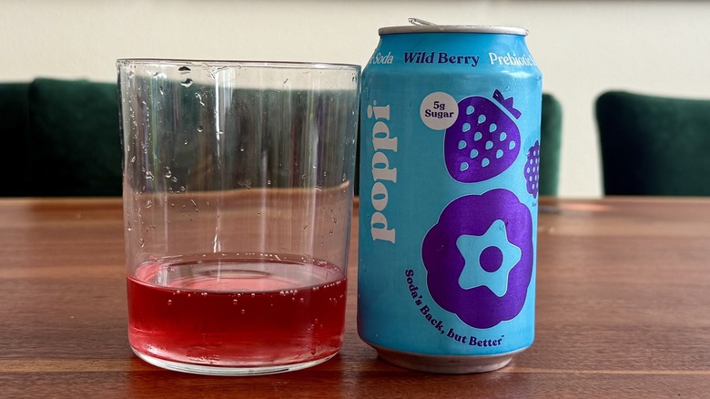 Can of Poppi Wild Berry