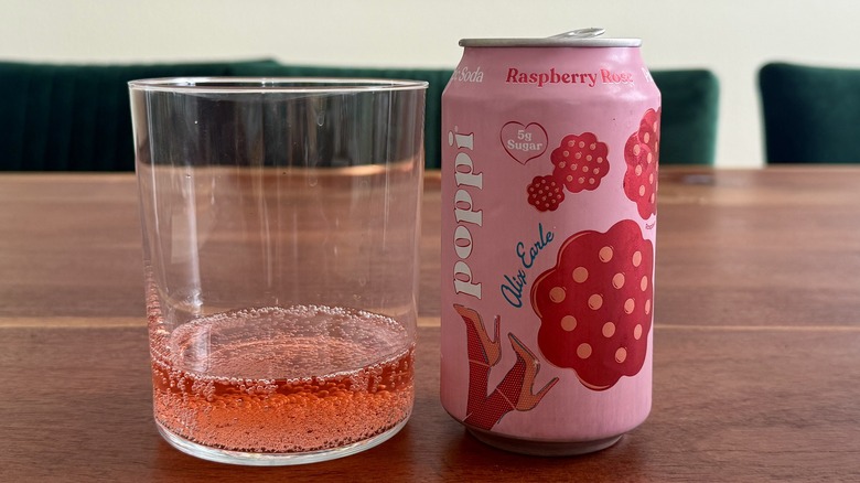 Can of Poppi Raspberry Rose