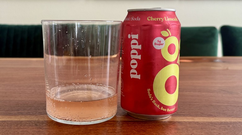Can of Poppi Cherry Limeade
