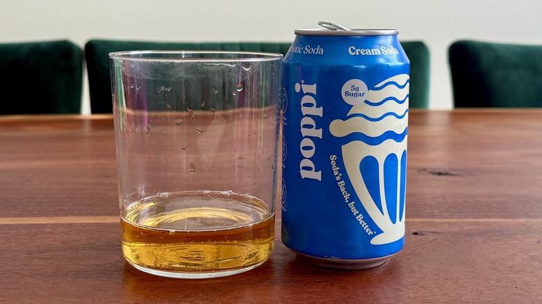 Can of Poppi Cream Soda