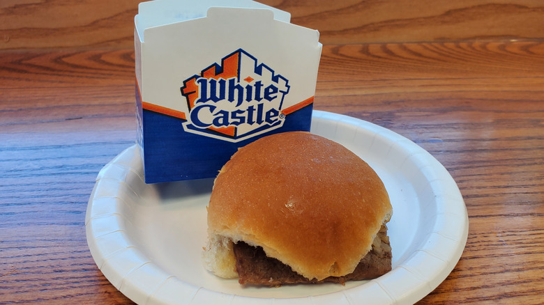 White Castle original slider