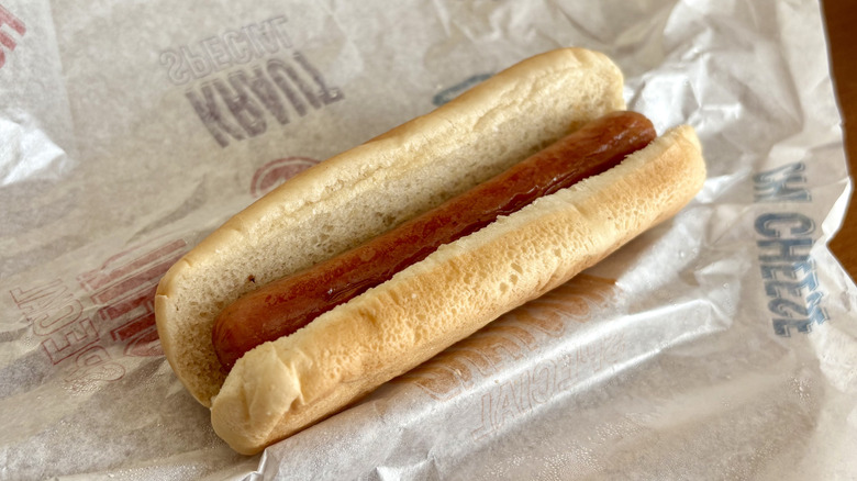 A Plain Dog on its packaging