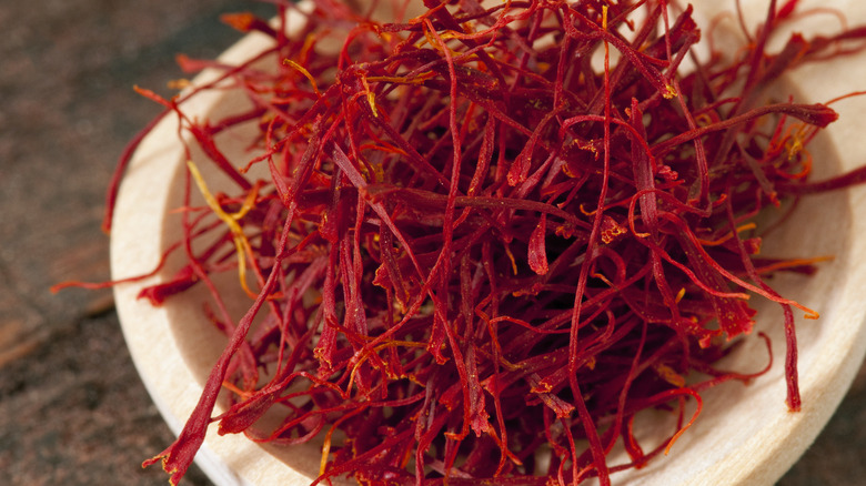 Bowl of saffron