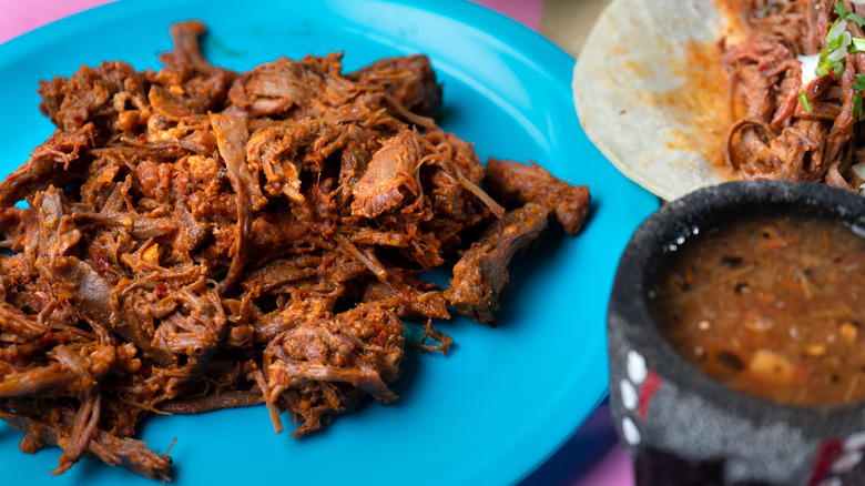 Beef barbacoa.