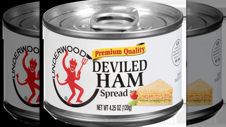 Can of Underwood deviled ham spread