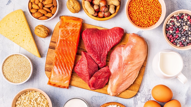 Various protein sources