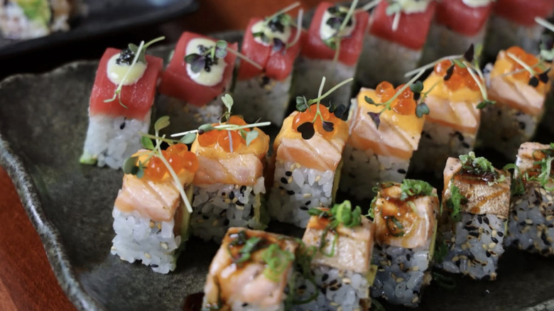 sushi rolls from Prime Fish