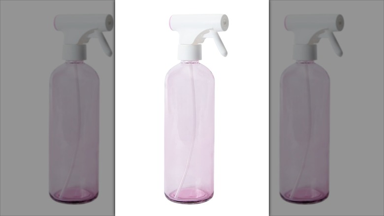 Tinted Glass Spray Bottle from Five Below.