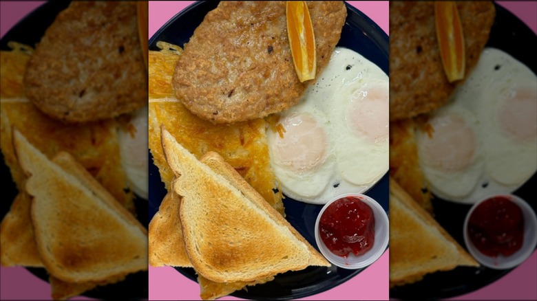 Part of the Big Dipper plate at North Star Diner in Seattle.