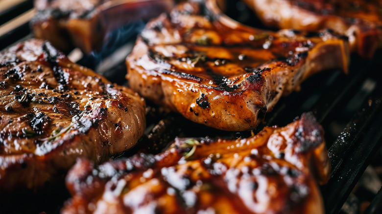 BBQ pork chops