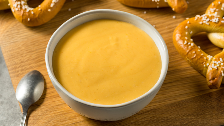 Bowl of beer cheese