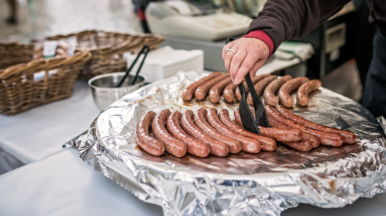 Hot dogs in Bergen, Norway