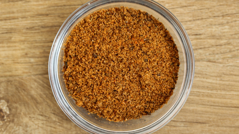Bowl of Cajun seasoning