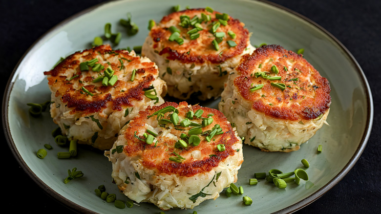browned crabcakes