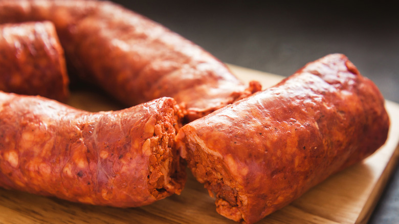 Traditional Mexican chorizo
