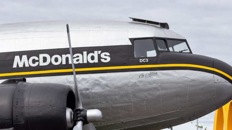 The McDonald's aircraft in Taupo, New Zealand