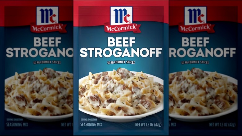 Beef stroganoff seasoning mix