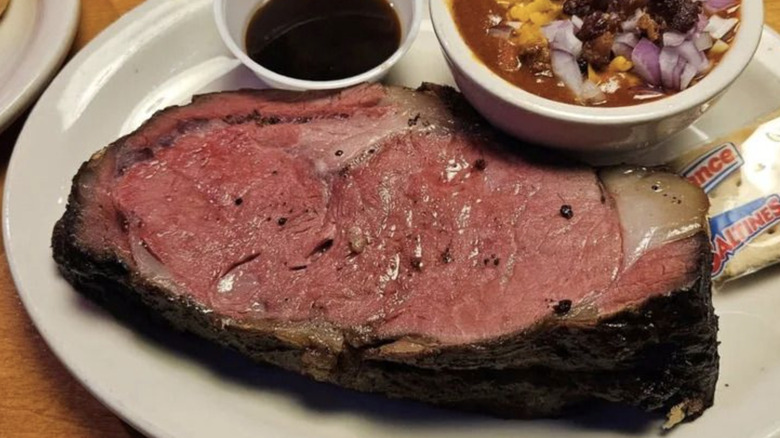 Texas Roadhouse prime rib