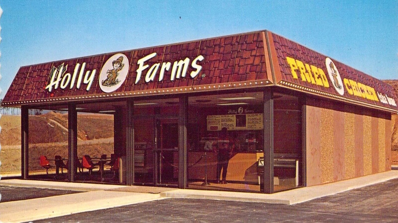 Holly Farms postcard 1969