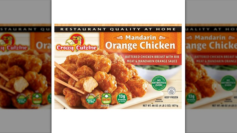 Box of Crazy Cuizine Mandarin Orange Chicken
