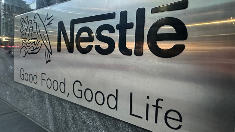 Nestlé corporate signage