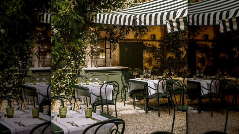 courtyard at giacomo milano