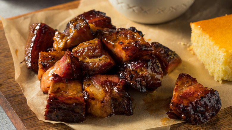 Brisket burnt ends