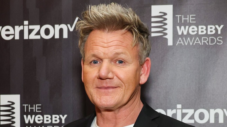 Gordon Ramsay smiling