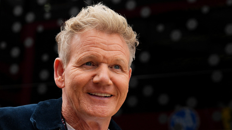 Gordon Ramsay smiling