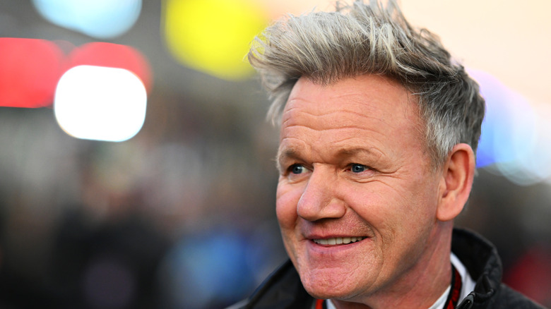 Gordon Ramsay in smiling