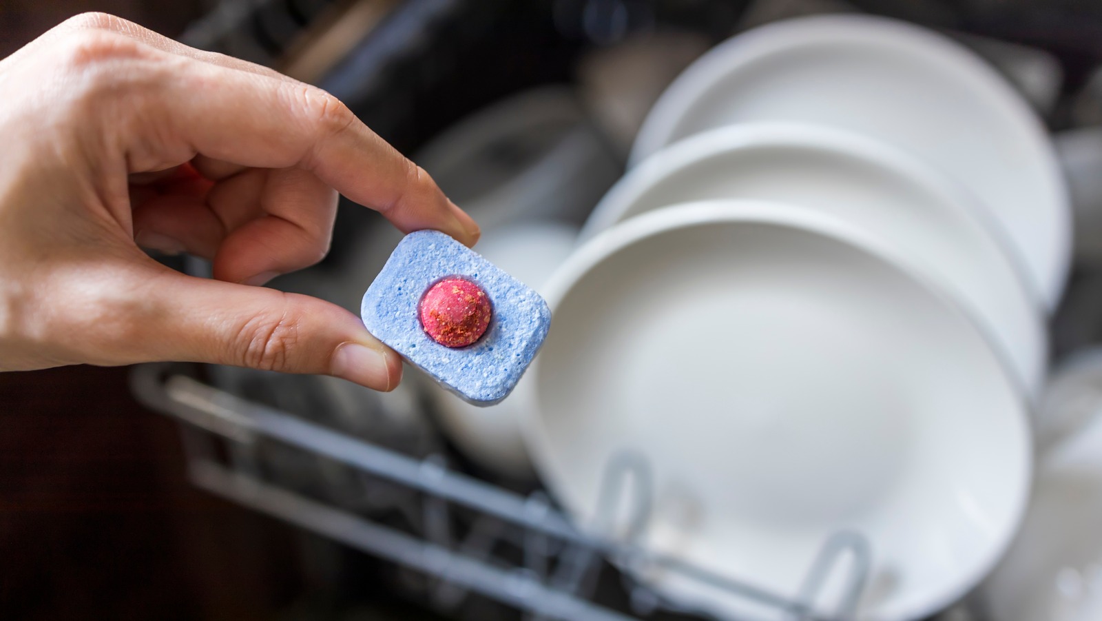 Give Your Stove Door A StreakFree Shone Using A Dishwasher Tablet