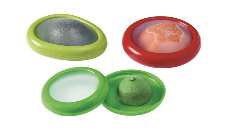 Aldi Crofton 3 Pack Stretch Pods for Avocado, Tomato & Lime.