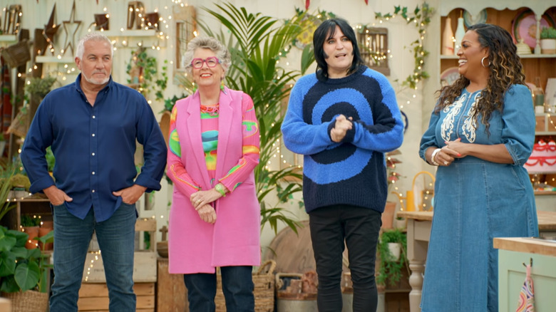 Hosts and judges of great british bake off