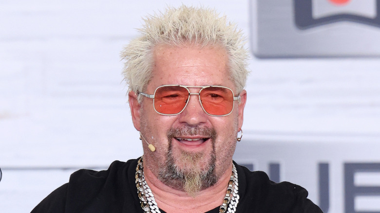 celebrity chef Guy Fieri smiling
