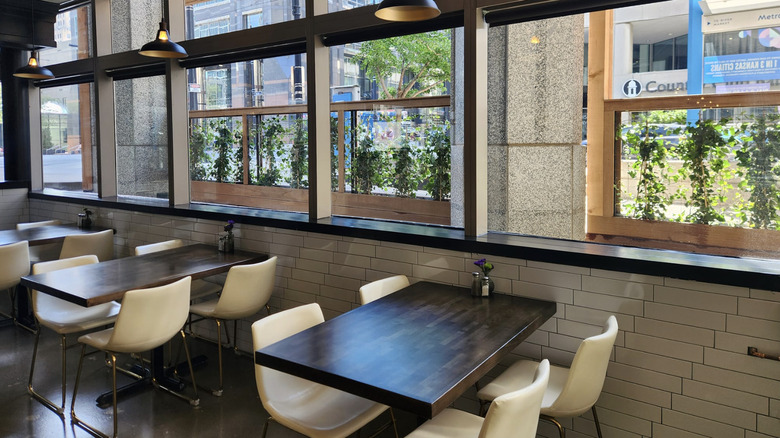 The interior of Banksia Bakehouse
