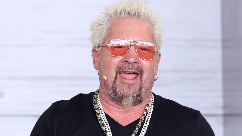 Guy Fieri at speaking engagement