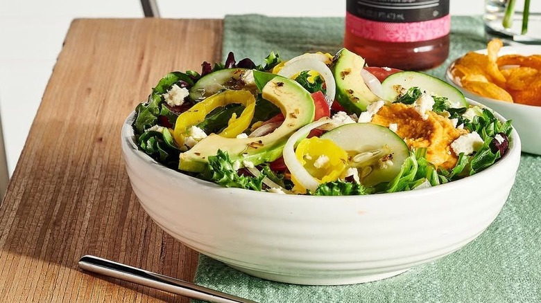 Publix Greek sub made into salad