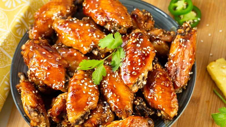 Huli Huli sauce chicken wings