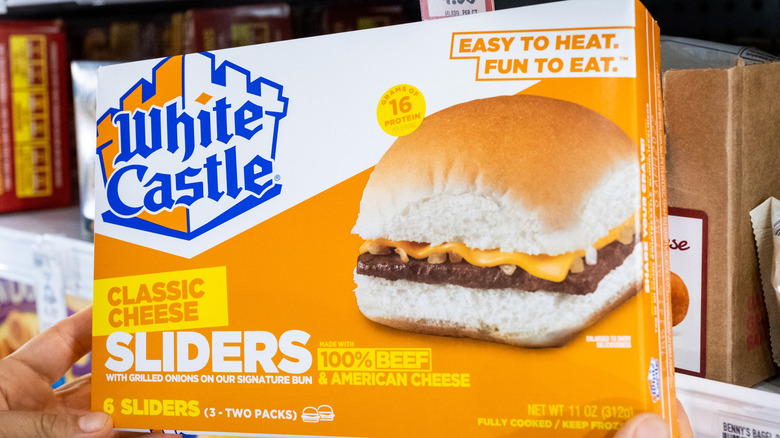 frozen white castle burgers