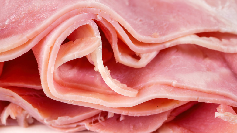 Sliced ham