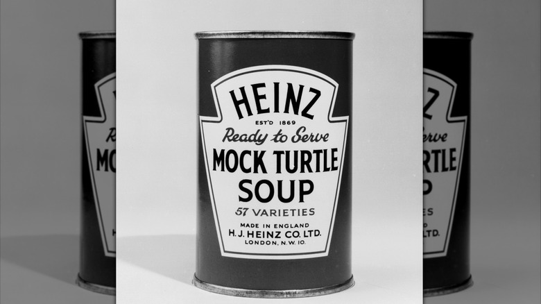 Heinz canned mock turtle soup