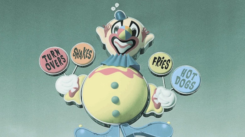 Deeburger Clown sign