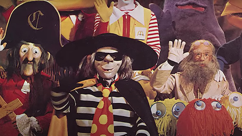The Hamburglar and the gang
