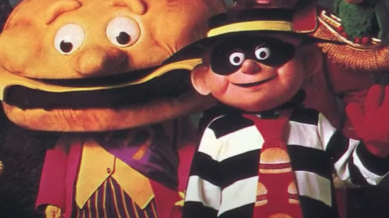 Group shot of McDonaldland characters