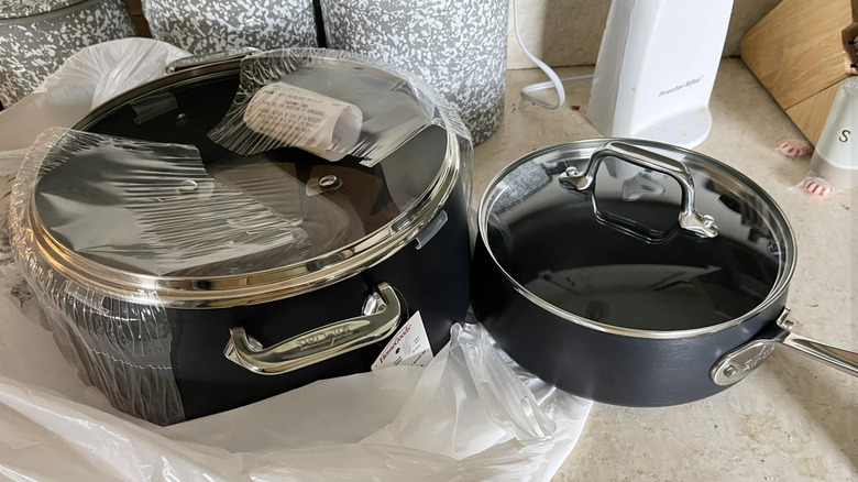 All-Clad products from HomeGoods