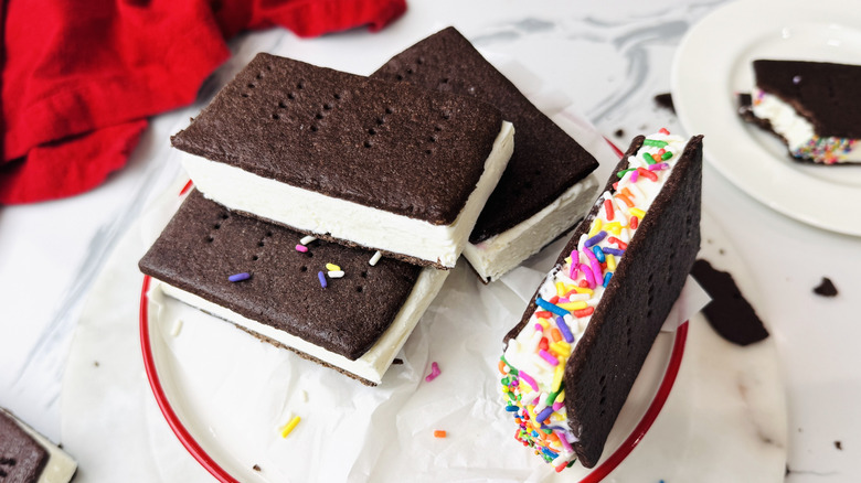 Homemade Old-School Ice Cream Sandwiches
